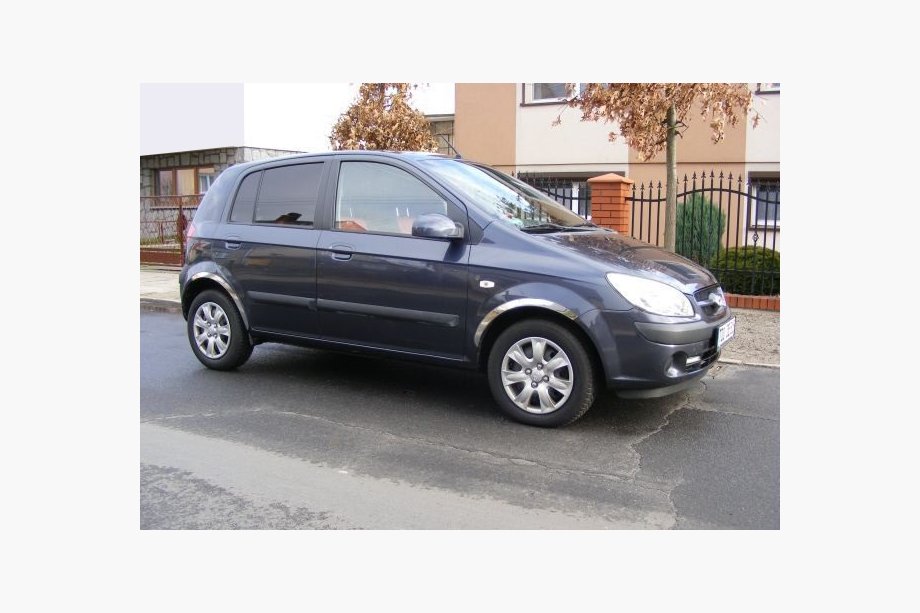 Hyundai Getz 2002– Skærmkantlister (4 stk., rustfrit stål) Image