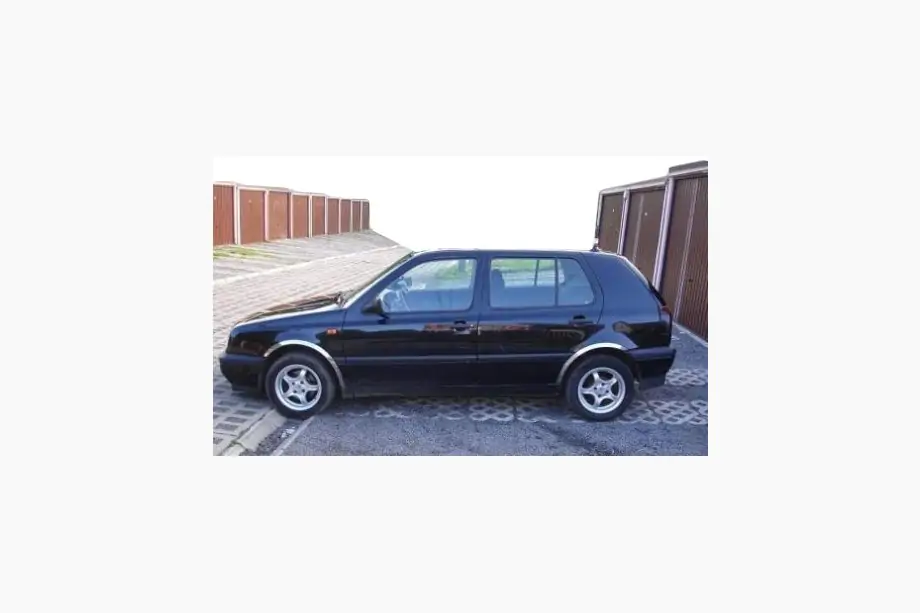 Volkswagen Golf 3 1991–2001 Skærmkantlister (4 stk., rustfrit stål) Image