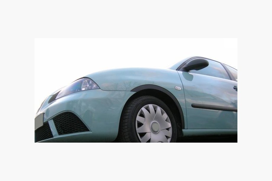Seat Ibiza 2002–2009 Hjulbuekanter (4 stk., sorte) Image