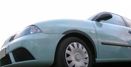 Seat Ibiza 2002–2009 Hjulbuekanter (4 stk., sorte) foto 1