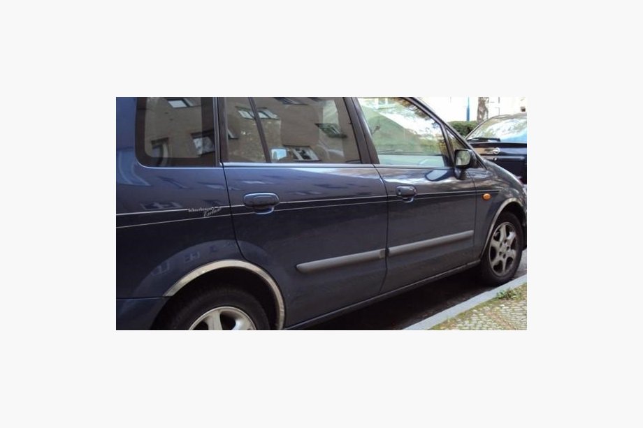 Mazda Premacy 1999–2005 Skærmkantlister (4 stk., rustfrit stål) Image