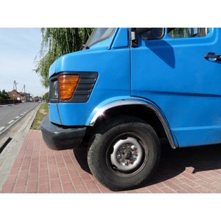 Skærmkantlister (4 stk., rustfrit stål) Mercedes T1 (207-410) 1977–1995 foto 1