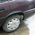 Opel Vectra A 1987–1995 Hjulbuekanter (4 stk., sorte) foto 1