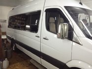 Volkswagen Crafter 2006–2016 Komplet rudekantsæt (rustfrit stål) foto 2