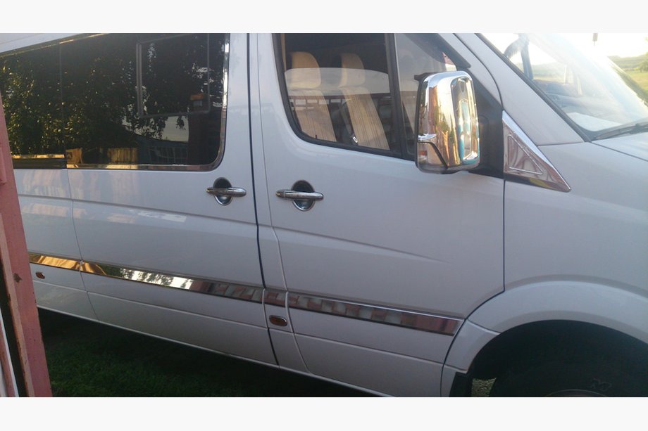 Mercedes Sprinter W906 2006–2018 Krom spejldæksler (2 stk.) Carmos, tyrkisk stål Foto 15