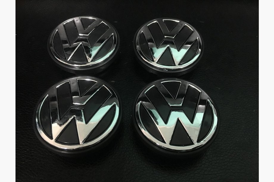 Volkswagen Passat B6 2006–2012 Centerkapsler til titaniumfælge (4 stk.) Tyrkiet, 65 mm (indvendig) Image