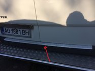 Mercedes Sprinter W906 2006–2018 Mat bagkofangerbeskytter (Omsa, rustfrit stål) foto 2