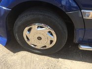 Mercedes Sprinter W906 2006–2018 OEM hjulkapsler i rustfrit stål (til enkelt hjul, 4 stk.) foto 3