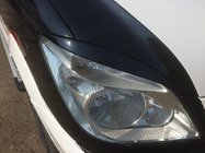 Mercedes Sprinter W906 2006–2018 Lige forlygter-øjenlåg (sort, ABS, 2006-2013) foto 2