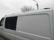 Mercedes Sprinter W906 2006–2018 Tagrælinger DD 265 cm, krom, plastfod foto 1