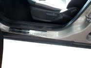 Ford Courier 2014–2023 OmsaLine dørtrinslister (4 stk., rustfrit stål) foto 1