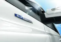 Mercedes GLE/ML Klasse W166 2011–2018 Blue Efficiency emblem foto 1