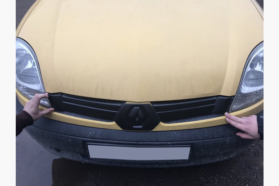 Renault Kangoo 1998–2008 Øvre vintergitter (2003-2008) Foto 4