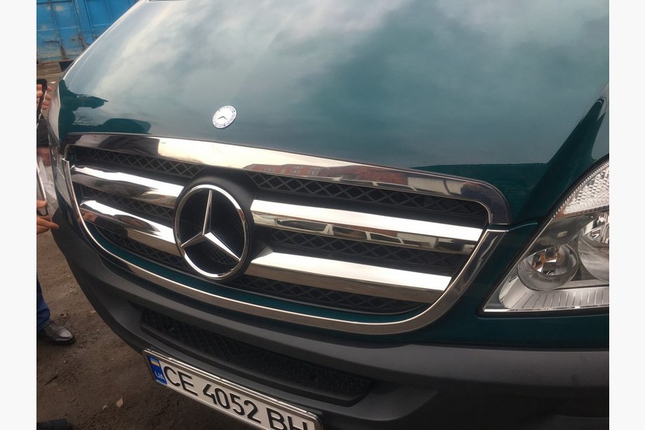 Mercedes Sprinter W906 2006–2018 Grill-lister (2006-2013, rustfrit stål) Foto 5