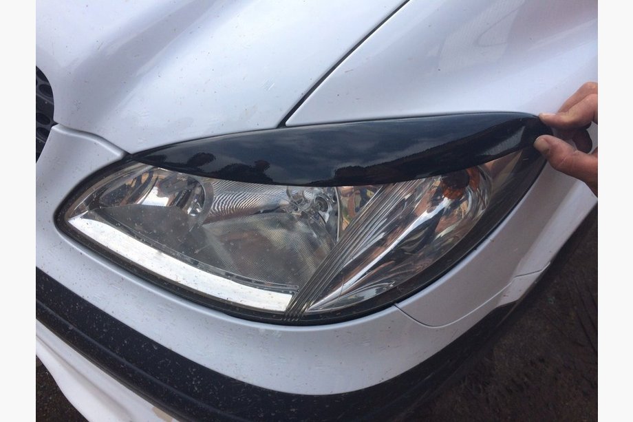 Mercedes Viano 2004–2014 Lige lygtevipper (sorte) Image