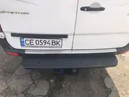 Volkswagen Crafter 2006–2016 Bagkofangerbeskytter mat (Omsa, rustfrit stål) foto 4