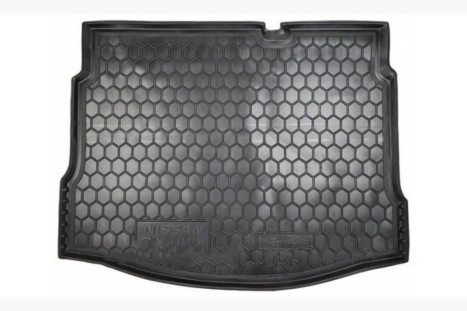 Nissan Qashqai 2010–2014 Bagagerumsmåtte til biler med nødhjul (Autogumm, plast) Image