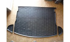 Nissan Qashqai 2007–2010 Bagagerumsmåtte til fuldstørrelse reservehjul (Autogumm, gummi) foto 1