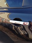 Nissan Navara 2006–2015 Krom dørgrebsafdækning (4 stk., rustfrit stål) Med chip, Carmos - tyrkisk rustfrit stål foto 3