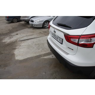 OmsaLine bagkofangerbeskytter (2014-2017, rustfrit stål) Nissan Qashqai 2014–2021 foto 2