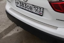 Nissan Qashqai 2014–2021 OmsaLine bagkofangerbeskytter (2014-2017, rustfrit stål) foto 3