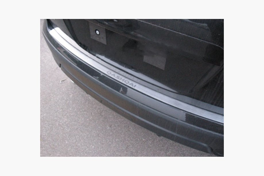 Nissan Qashqai 2007–2010 Bagkofangerbeskytter Nataniko (rustfri stål) Standard base Image
