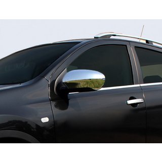 Krom spejlkapper (2 stk., plast) Nissan Qashqai 2010–2014 foto 2
