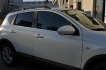 Nissan Qashqai 2010–2014 Udvendige dørkantslister (4 stk., rustfrit stål) Standardudgave, OmsaLine – italiensk rustfrit stål foto 2