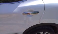 Nissan X-trail T32/Rogue 2014–2021 Dørgrebsdæksler (4 stk., rustfrit stål) Uden chip, OmsaLine - italiensk rustfrit stål foto 1