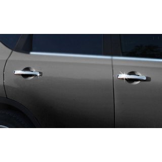 Krom dørgrebskapper (Omsa, 4 stk., rustfrit stål) foto 2