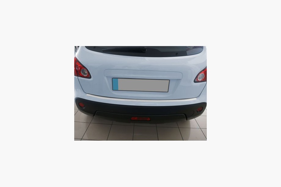 Nissan Qashqai 2007–2010 OmsaLine bagkofangerbeskytter (rustfrit stål) Mat, Standard base Image