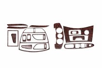 Chery Tiggo 1 2005–2016 Instrumentbordbeklædning (stort sæt) Mørkt træ foto 6