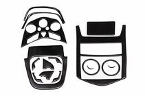Chevrolet Aveo T300 2011–2020 Instrumentbordbeklædning Pianolak sort foto 1
