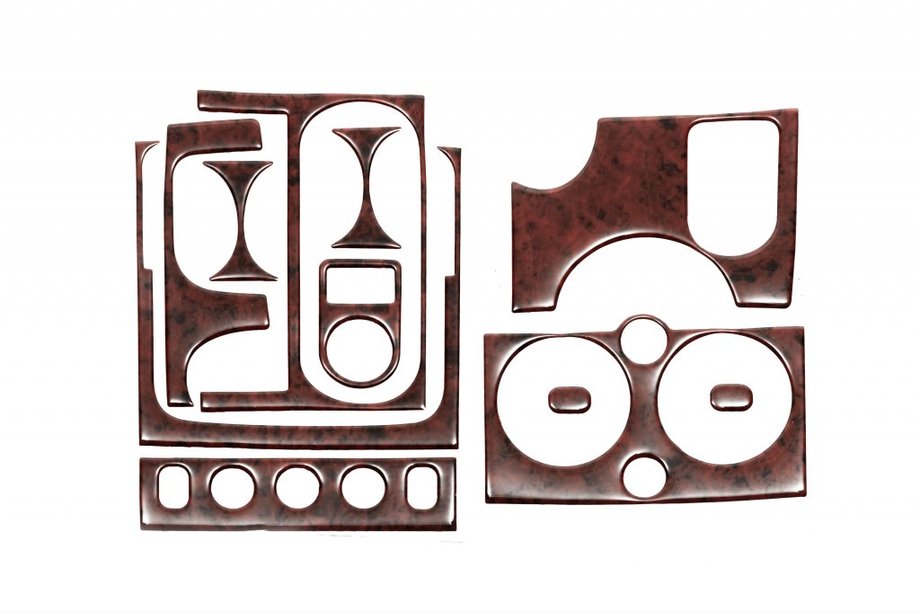 Citroen Berlingo 1996–2008 Afdækninger til instrumentbordpanel (2002-2008) Aluminium Image