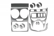 Renault Duster 2008–2017 Instrumentbordslister (2013-2018) Aluminium foto 2