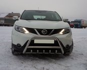 Nissan Qashqai 2014–2021 Kængurugitter WT003 (rustfrit stål) foto 1