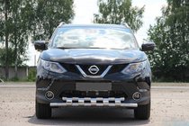Nissan Qashqai 2014–2021 Frontbøjle ST015 (rustfrit stål) foto 2