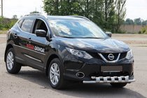 Nissan Qashqai 2014–2021 Frontbøjle ST015 (rustfrit stål) foto 3