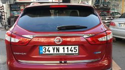 Nissan Qashqai 2014–2021 Bagagerumskantliste (rustfrit stål) OmsaLine - italiensk rustfrit stål foto 5