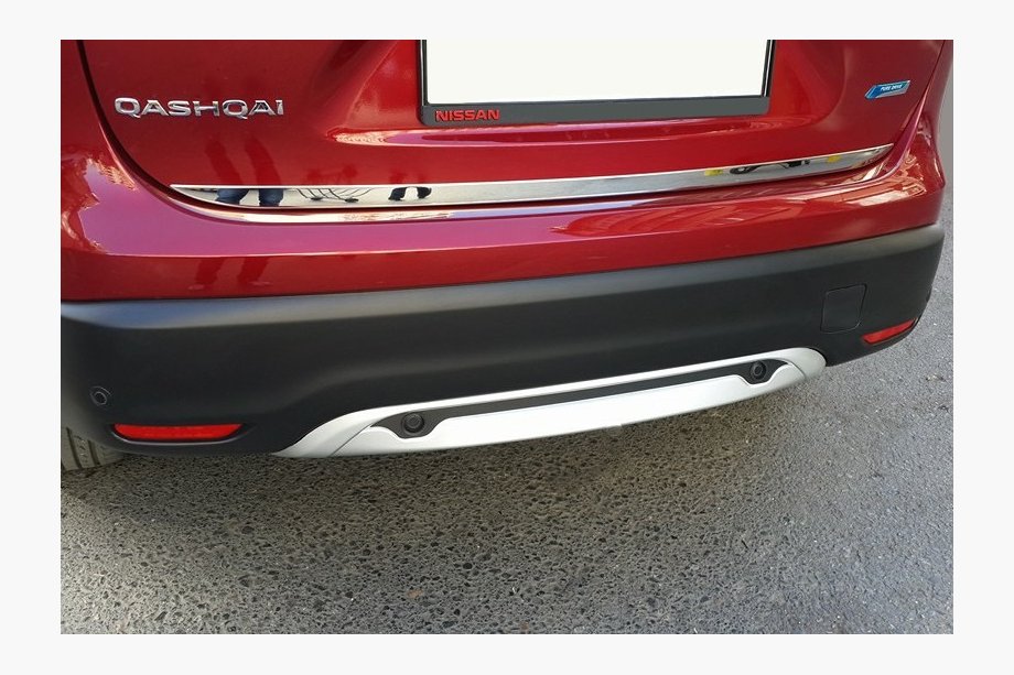 Nissan Qashqai 2014–2021 Bagagerumskantliste (rustfrit stål) OmsaLine - italiensk rustfrit stål Image