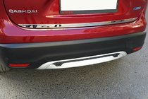 Nissan Qashqai 2014–2021 Bagagerumskantliste (rustfrit stål) OmsaLine - italiensk rustfrit stål foto 1