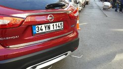 Nissan Qashqai 2014–2021 Bagagerumskantliste (rustfrit stål) OmsaLine - italiensk rustfrit stål foto 6