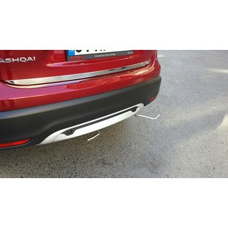Bagagerumskantliste (rustfrit stål) Nissan Qashqai 2014–2021 foto 3