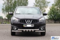 Nissan Qashqai 2010–2014 Frontbøjle ST009-15 (rustfrit stål) foto 2