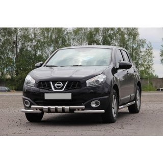 Frontbøjle ST009-15 (rustfrit stål) Nissan Qashqai 2010–2014 foto 1