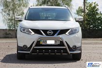 Nissan Qashqai 2014–2021 Bullbar WT003-Plus (rustfrit stål) foto 2