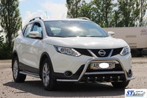 Nissan Qashqai 2014–2021 Bullbar WT003-Plus (rustfrit stål) foto 3