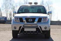 Nissan Pathfinder R51 2005–2014 Kængurugitter WT003 (rustfrit stål) foto 1