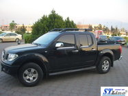 Nissan Navara/NP300 2016– Originale tagrælinger (med tværstang) Grå foto 2