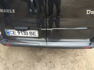 Opel Vivaro 2001–2015 Krom pyntelister til bagkofanger (OMSA, rustfrit stål) foto 2